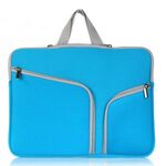 Materiale da immersione T228 Borsa per computer Pocket Pocket Laptop Bag Bag, Dimensioni: 17 pollici (blu)