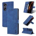 Per onore 60 Pro Azns Skin Feel custodia in cuoio orizzontale in cuoio orizzontale flip (blu)