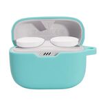 Custodia protettiva per auricolari con fibbia appesa per JBL T130NC (Mint Green)