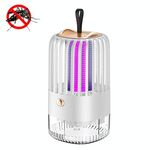 BG-005 Cage Inalazione Scossa USB Muto Mosquito Repellente, Stile: Modello di ricarica di Dircet (bianco)