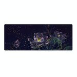 400x900x5mm Bloccato Bloccato GRANDE Desk Mouse Pad (2 Lotus)