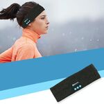 Auricolare Bluetooth Sport Fascia da esterno in esecuzione yoga Sweat-Absorbent Foodscarf, Colore: grigio scuro