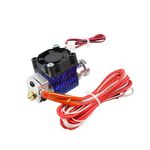 Stampante a testa di estrusione della stampante 3D V6 Height J-Head con ventilatore di raffreddamento singolo, specifica: Breve 3 / 0.3mm