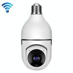 DP17 2,0 milioni di pixel Singola sorgente luminosa Smonta Band Dual-Band Smart Dual-Band WiFi 1080P HD Lampadina per la lampadina per esterni, supporta la visione notturna a infrarossi e il rilevamento audio e il movimento a due vie e la scheda TF