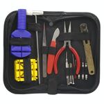 Set di strumenti di riparazione orologio meccanico domestico in1 in1 (imballaggio di stoffa)