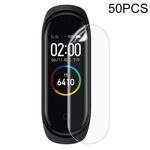 Per Xiaomi MI Band 6/5/4 50 PCS Smart Watch Watch Film protettivo bianco idraulico