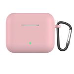 Custodia protettiva per auricolari in silicone a colori solido con gancio per onore auricolari X2 (rosa)