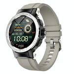 E19 Screen a colori da 1,28 pollici Smart Watch, IP68 Impermeabile, Supporto Monitoraggio della frequenza cardiaca / Monitoraggio della pressione sanguigna / Monitoraggio dell'ossigeno del sangue / Monitoraggio del sonno (argento)