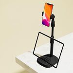 B7 VOLCANO TELESCOPIC LIVE BRACKET TELECE TELEFONO DUAL-UESTA SUSPORTO (nero classico)