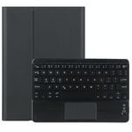 M10-C 2 in 1 tastiera Bluetooth rimovibile + custodia in pelle con tablet con touchpad e supporto per Lenovo Tab M10 TB-X505X (nero)