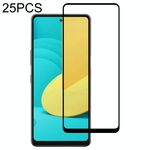 25 PCS Pellicola protettiva per schermo con colla full Pellicola in vetro temperato per LG Stylo 7 5G / STYLO 7