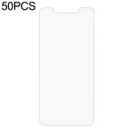 Film di vetro temperato da 50 pezzi 0.26mm 9h 2.5D per Umidigi A3