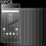 50 pz 0.26mm 9h Film in vetro temperato per Sony Xperia XZ5