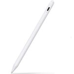 YP0016 Penna stilo magnetica anti-Misellouch per iPad (bianco)
