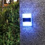 6 LED Solar Night Light Home Lampada da giardino decorativa all'aperto (luce colorata)