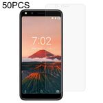 50 PCS 0,26 mm 9h Film in vetro temperato per Doogee x53