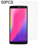 50 PCS 0.26mm 9h Film in vetro temperato per BlackView A20 Pro