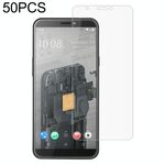 50 PCS 0.26mm Film in vetro temperato 9h 2.5D per HTC EXODUS 1