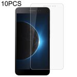 10 PCS 0.26mm 9h 2,5D film in vetro temperato per Tecno W4