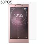 50 PCS 0.26mm 9h 2,5D film in vetro temperato per Sony Xperia L2