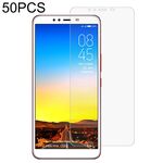 Film di vetro temperato da 50 pezzi 0.26mm 9h 2.5D per Tecno Spark 2