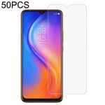 50 PCS 0.26mm 9h 2.5D film in vetro temperato per Tecno Spark 5 Air