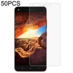 50 PCS 0,26 mm 9h 2.5D Pellicola in vetro temperato per Tecno Spark Plus / K9