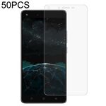 50 PCS 0.26 mm 9h 2.5D film in vetro temperato per Tecno W5