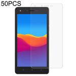 50 Pz 0.26mm 9h 2.5D film in vetro temperato per Tecno WX3 LTE
