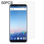 Film di vetro temperato da 50 pezzi 0.26mm 9h 2.5D per il mix di ulefone