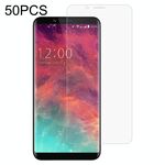 Film di vetro temperato da 50 pezzi 0.26mm 9h 2.5D per Umidigi S2