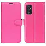 Per Samsung Galaxy M52 5g Litchi trama custodia a flip orizzontale orizzontale con supporto e carta slot e portafoglio (rose rossa)