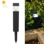 Solar impermeabile all'aperto paesaggio quadrato colonna piazza leggero (luce bianca)