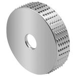 Corner Grinder Placishing Plate Lavorazione del legno Disco piatta di lucidatura (argento 75mm)