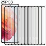 25 PCS Pellicola integrale in vetro curvo 3D per Samsung Galaxy S22 5G (nero)