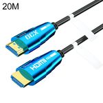 HDMI 2.0 maschio a HDMI 2.0 Cavo ottico attivo HD 4K maschio, lunghezza del cavo: 20m