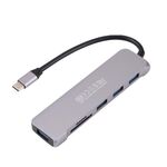 6 in 1 stazione di docking dell'adattatore multi-funzione multi-funzione-C / USB-C