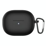 Custodia protettiva in silicone per auricolari per Xiaomi Redmi Buds 3 Lite (nero)