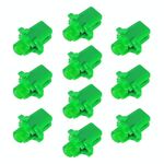 10 PCS B8.3 0.2W DC12V Cuneo del cuneo COB Pannocchia LED luce dashboard calibro cluster Indicatore del cluster Lampadina (luce verde)