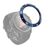 Per Garmin Fenix ​​3/3 HR Smart Watch anello di cornice in acciaio, una versione (lettera bianca Blue Ring)