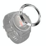 Per Garmin Fenix ​​3/3 HR Smart Watch anello di cornice in acciaio, una versione (argento anello nero lettera)