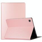 Per Samsung Galaxy TAB A8 Tentage texture texture texture TPU Caso di tavoletta flip orizzontale (oro rosa)