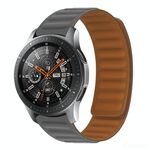 Cinturino per orologio magnetico in silicone per Huawei GT 2 42mm (grigio)