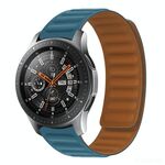 Cinturino per orologio magnetico in silicone per Huawei GT 2 42mm (Capo Blue)