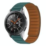 Cinturino per orologio magnetico in silicone per AmazFit GTS 2 mini (verde malachite)