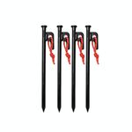 4 pezzi 25 cm Campeggio esterno a corda fisso a corda fisso aderenti