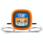 TS-6601-2 Cucina Cooking Touch Touch Digital Double Aedle Color Screen Termometro alimentare