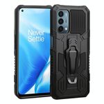 Per OnePLUS Nord N200 5G Machine Armor Guerrier Guerriero antiurto PC + custodia protettiva TPU (nero)