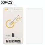 Per Doogee V10 5G 50 PCS 0.26mm film in vetro temperato 9h 2,5D