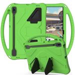 Per Samsung Galaxy Tab S8 + / TAB S8 PLUS / TAB S7 FE / TAB S7 + T970 / T975 / T976 EVA ANTI ANTI FALLING Custodia protettiva con supporto (verde)